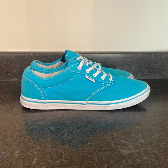 Vans Atwood Trainers 'Blue Teal' - Size 8 - Picture 2 of 9